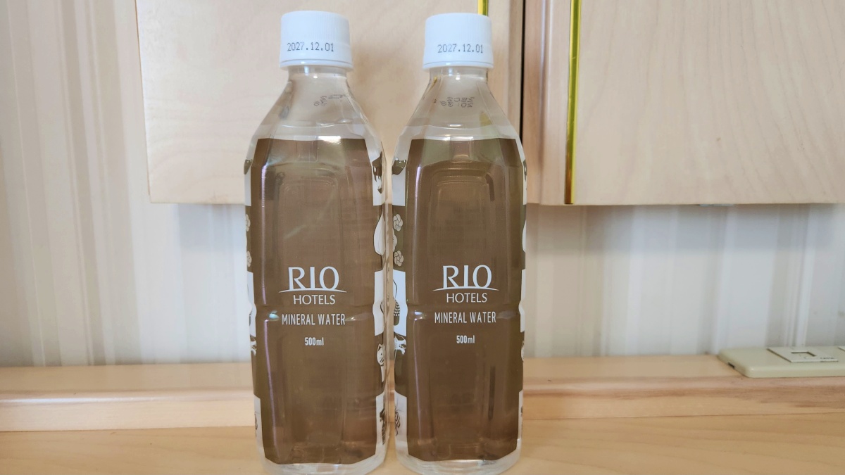 【全室共通】リオ・ホテルズオリジナルミネラルウォーター