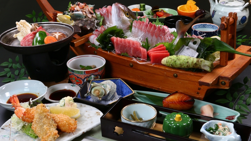 新鮮な海の幸をお腹いっぱい堪能！　贅沢＆満喫プラン　【１泊２食】