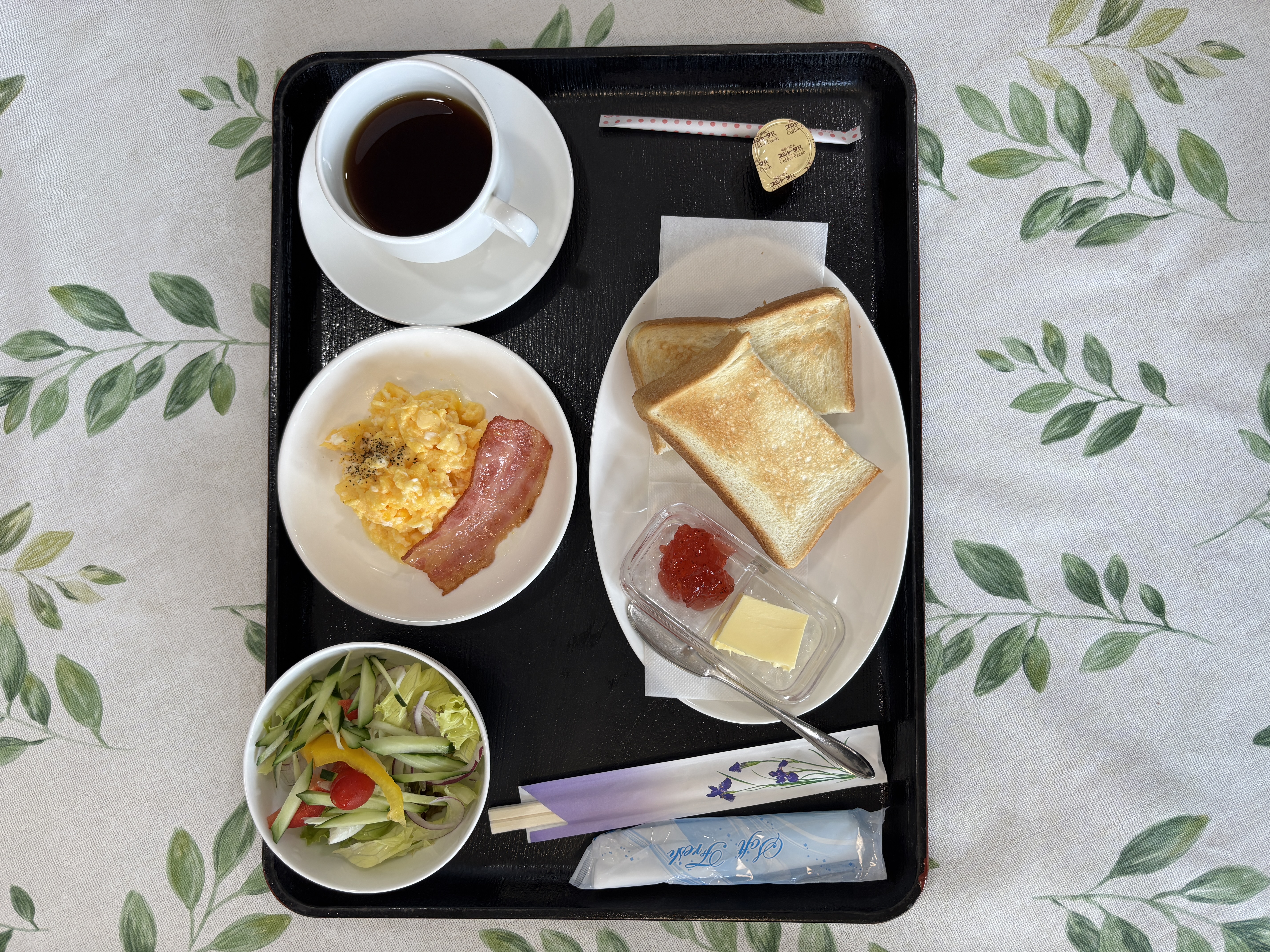 洋朝食　コーヒー