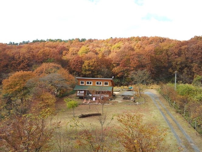 秋のだんだん村