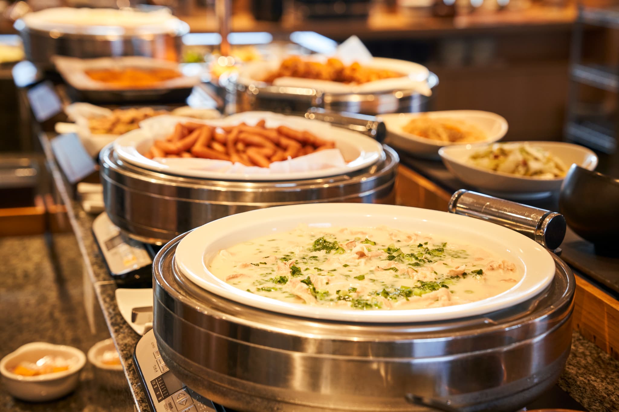 【朝食】12階・レストラン旬　朝食バイキング会場です♪