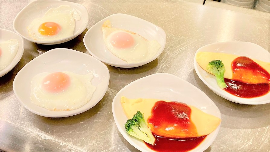 【朝食】◆オムレツなど卵料理ご用意しております(イメージ)！！