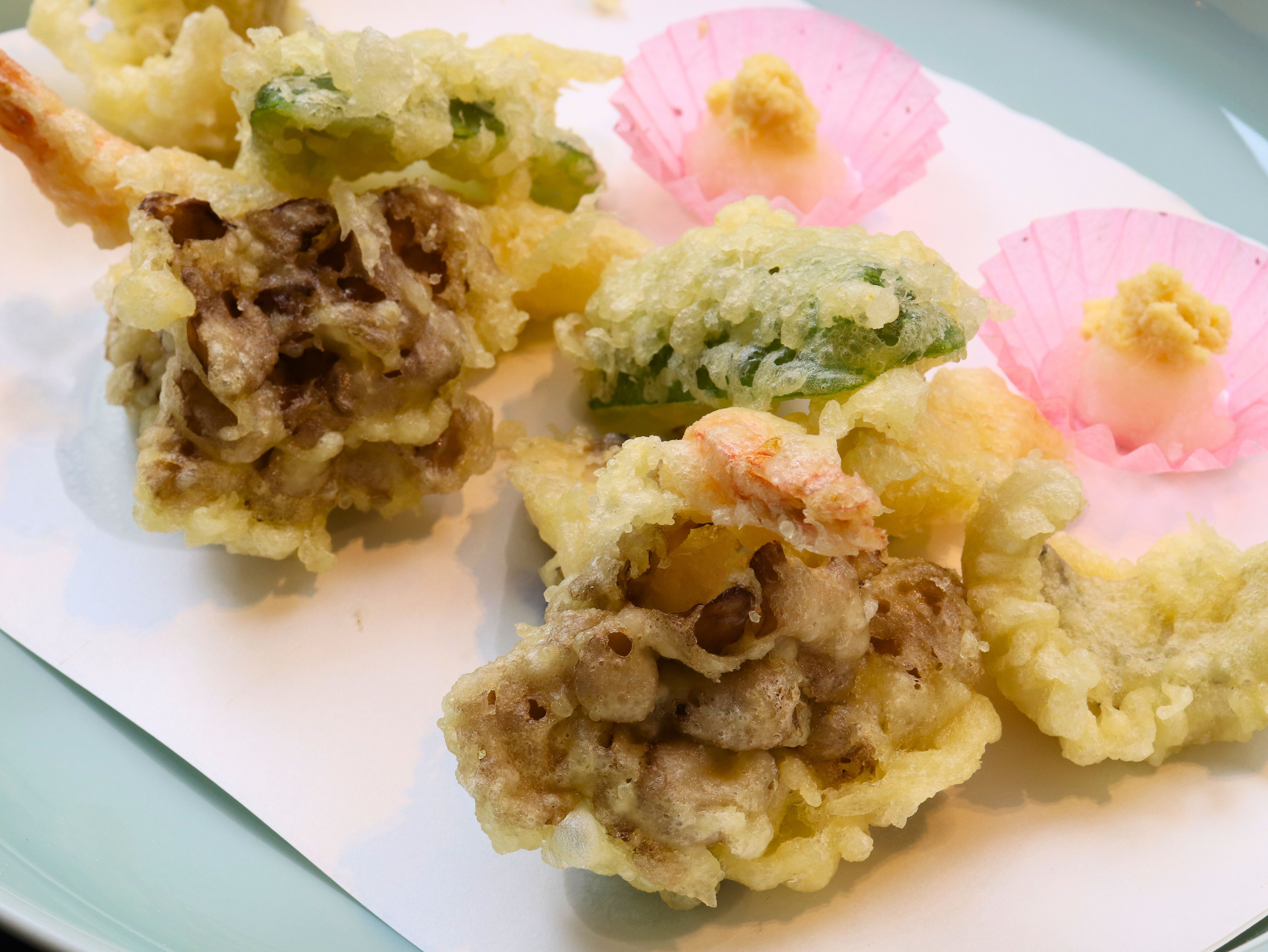 【バイキング】軽やかな衣で味わう、揚げたて天婦羅。