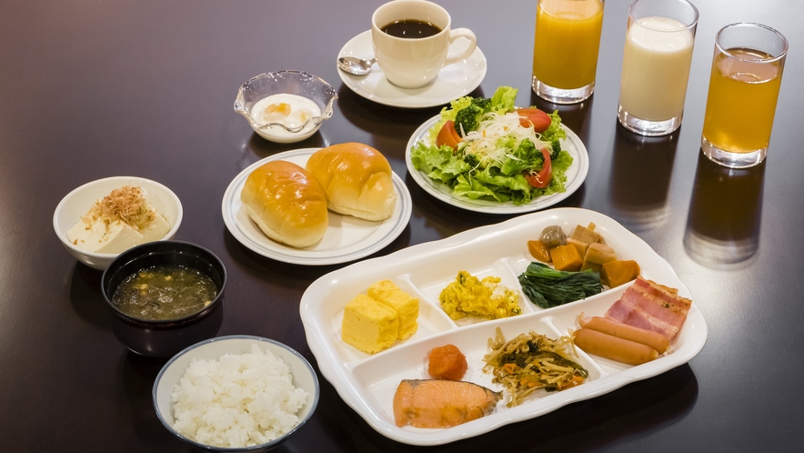 【ご朝食】一日の始まりに、体に優しい食材をご提供いたします