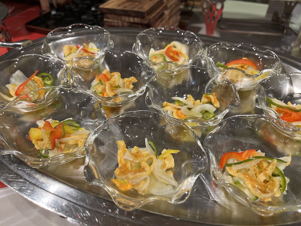 夕食バイキング一例