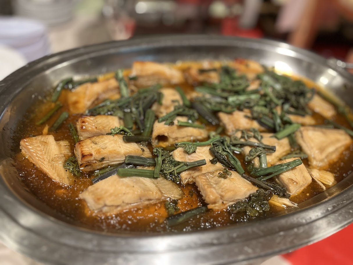 夕食バイキング一例