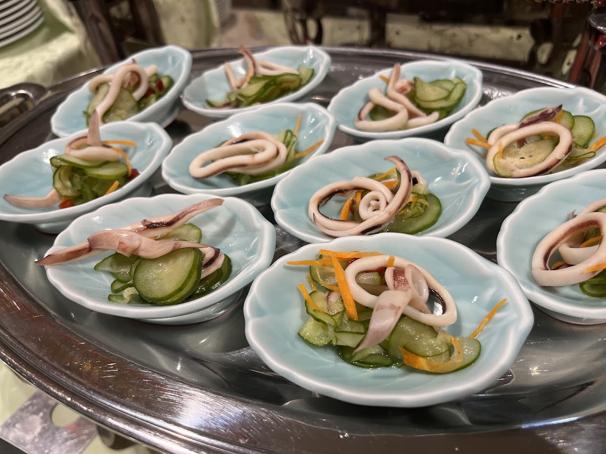 夕食バイキング一例