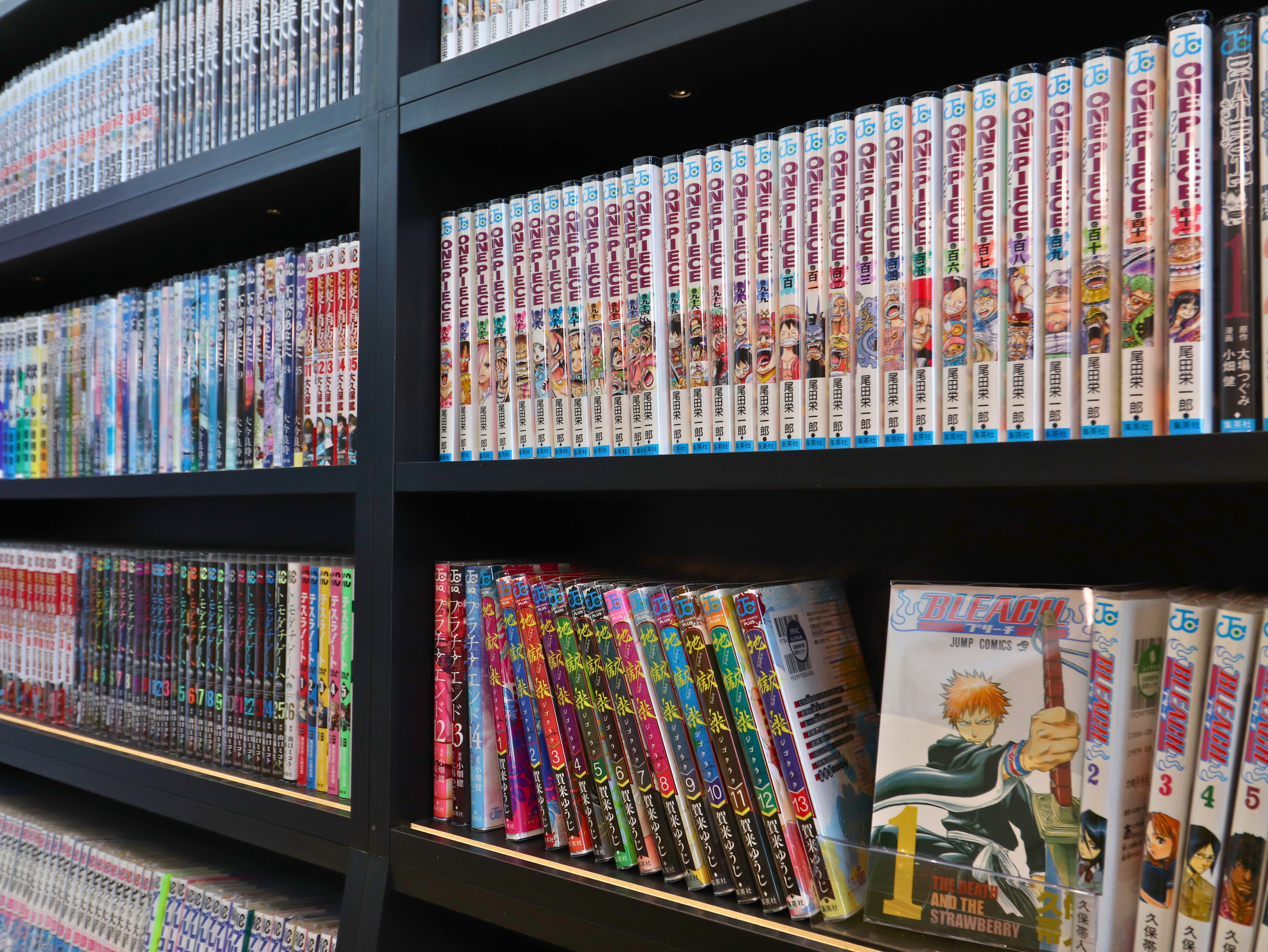 【漫画コーナー】読み放題、人気の漫画をはじめ、約3,000冊のラインナップ