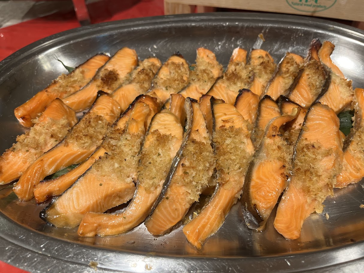 夕食バイキング一例