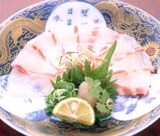 食事例「鯛薄造里」