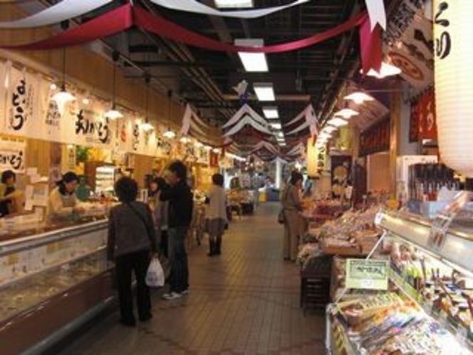 枕崎お魚センター内(買い物市場)