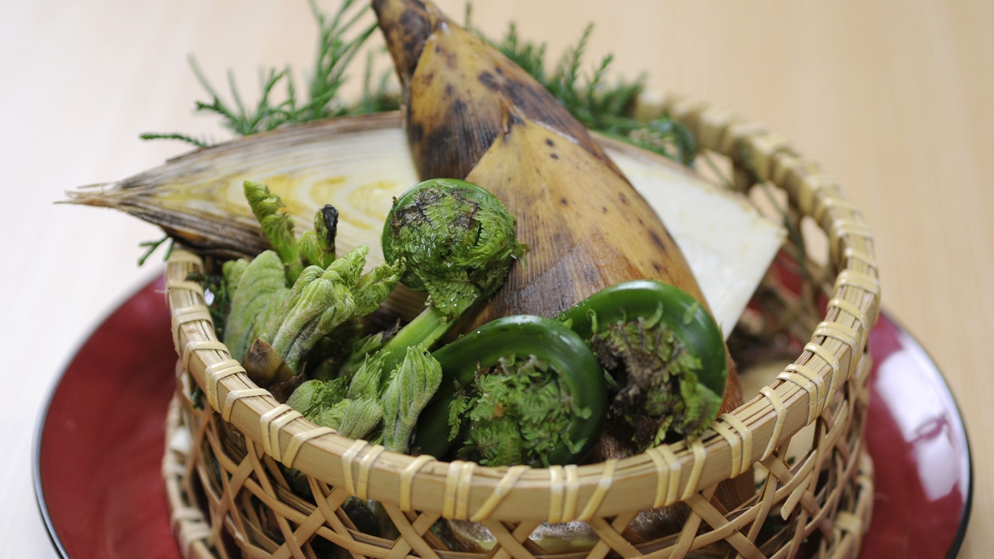 【４月２０日〜５月１５日限定】旬の素材を愉しむ★田上産！竹の子づくしを満喫★全１０品コース《広間食》