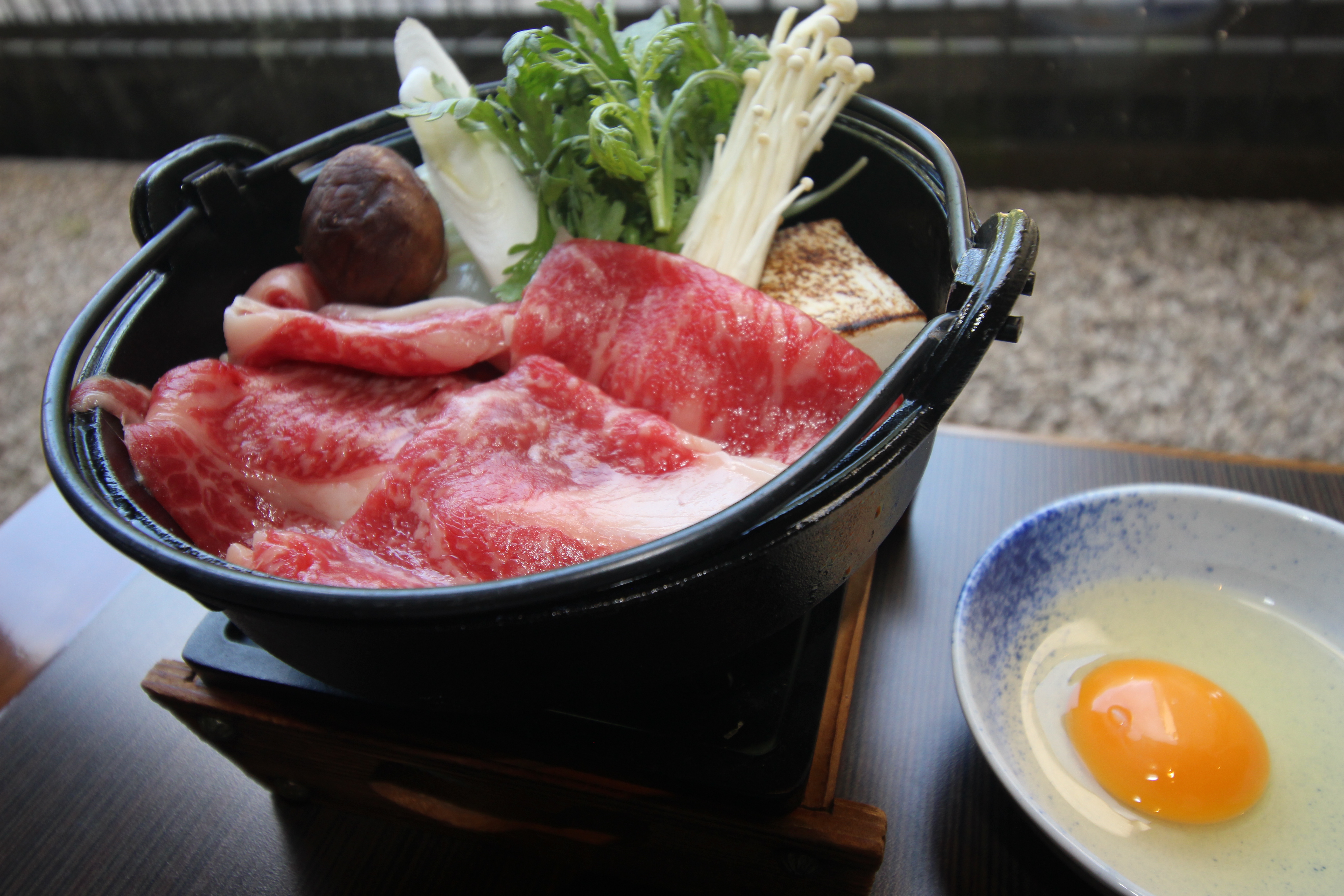 国産牛のすき焼き