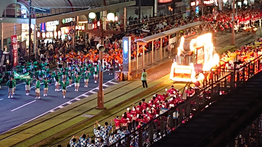 GR:おはら祭前夜祭（花電車）