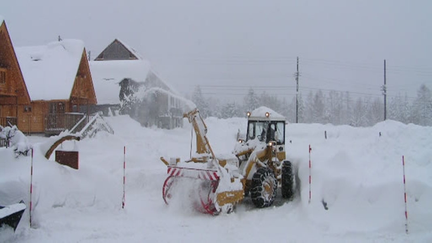 除雪作業