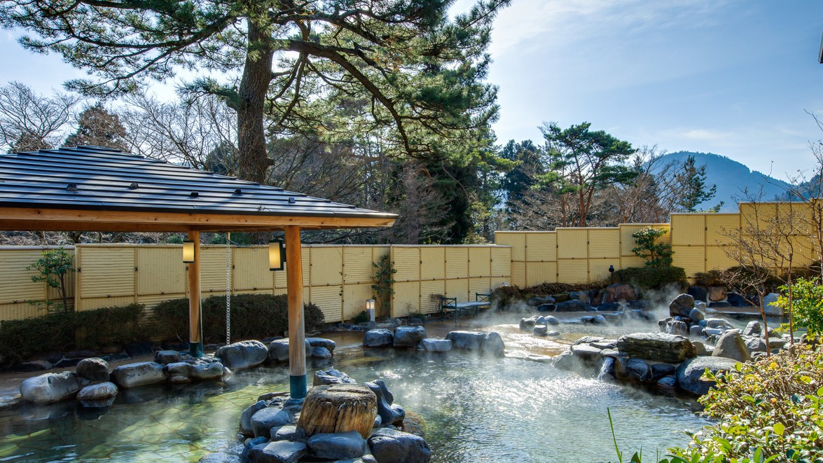 【森の湯】箱根の大自然を満喫。