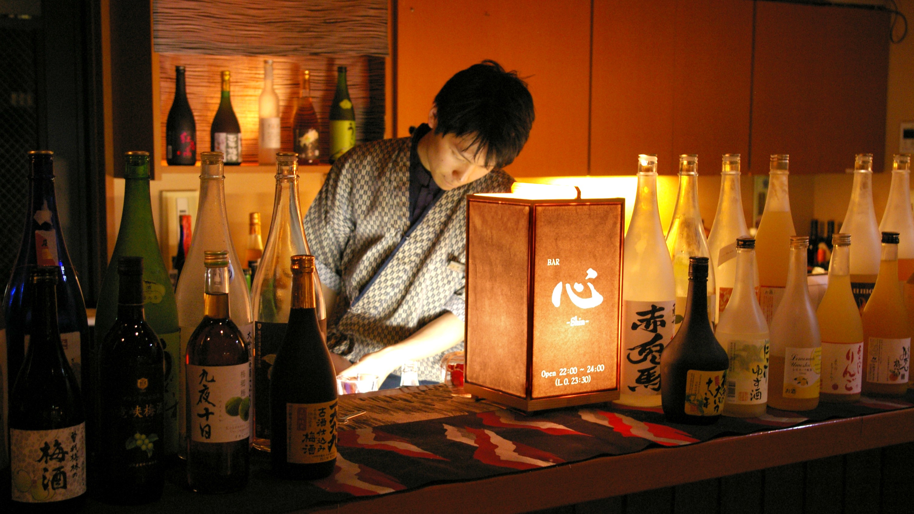 【ロビー】梅酒Bar「心-shin-」　60種以上の梅酒・果実酒をご用意。※現在休業中