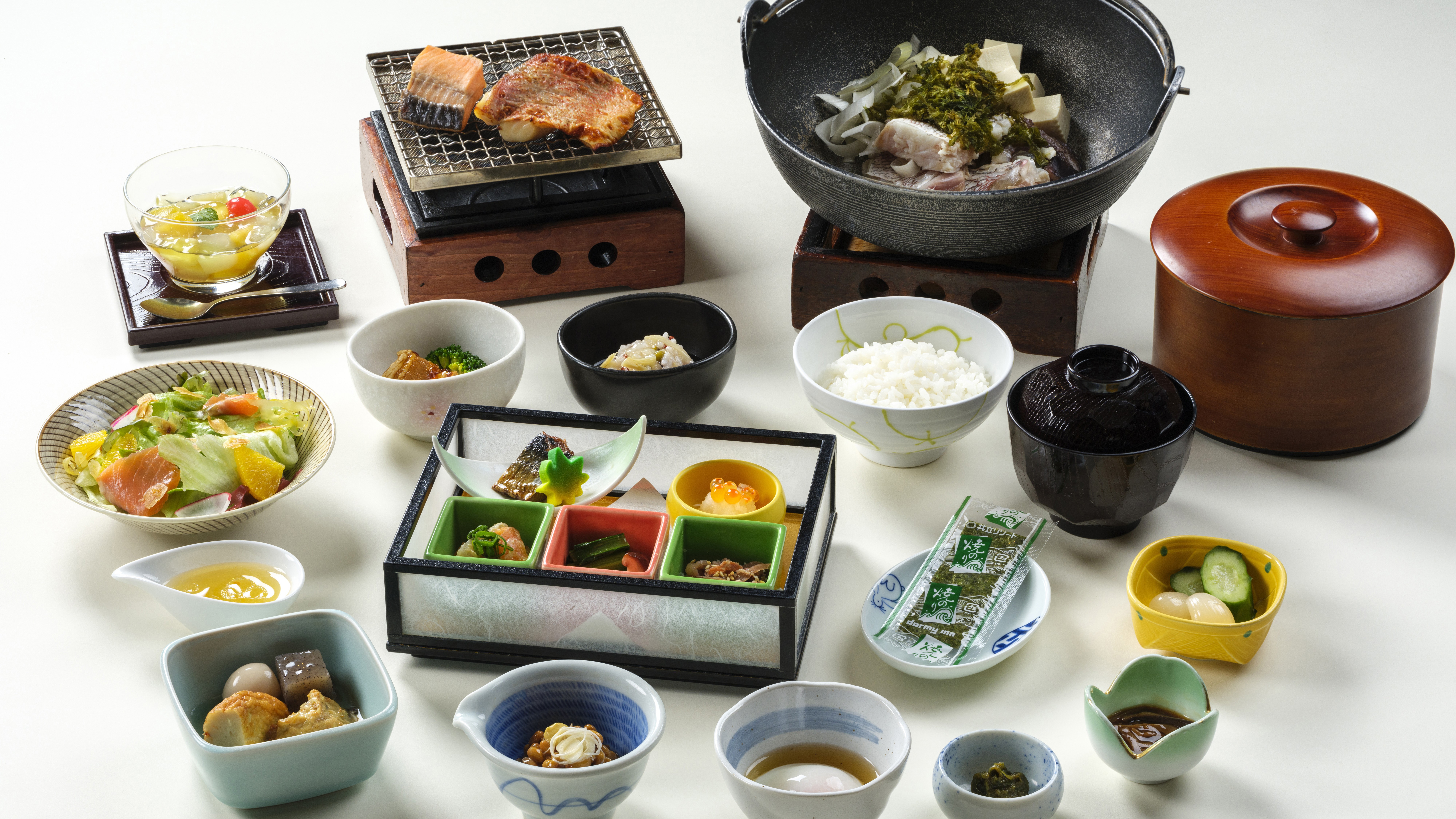 【朝食】連泊食イメージ。