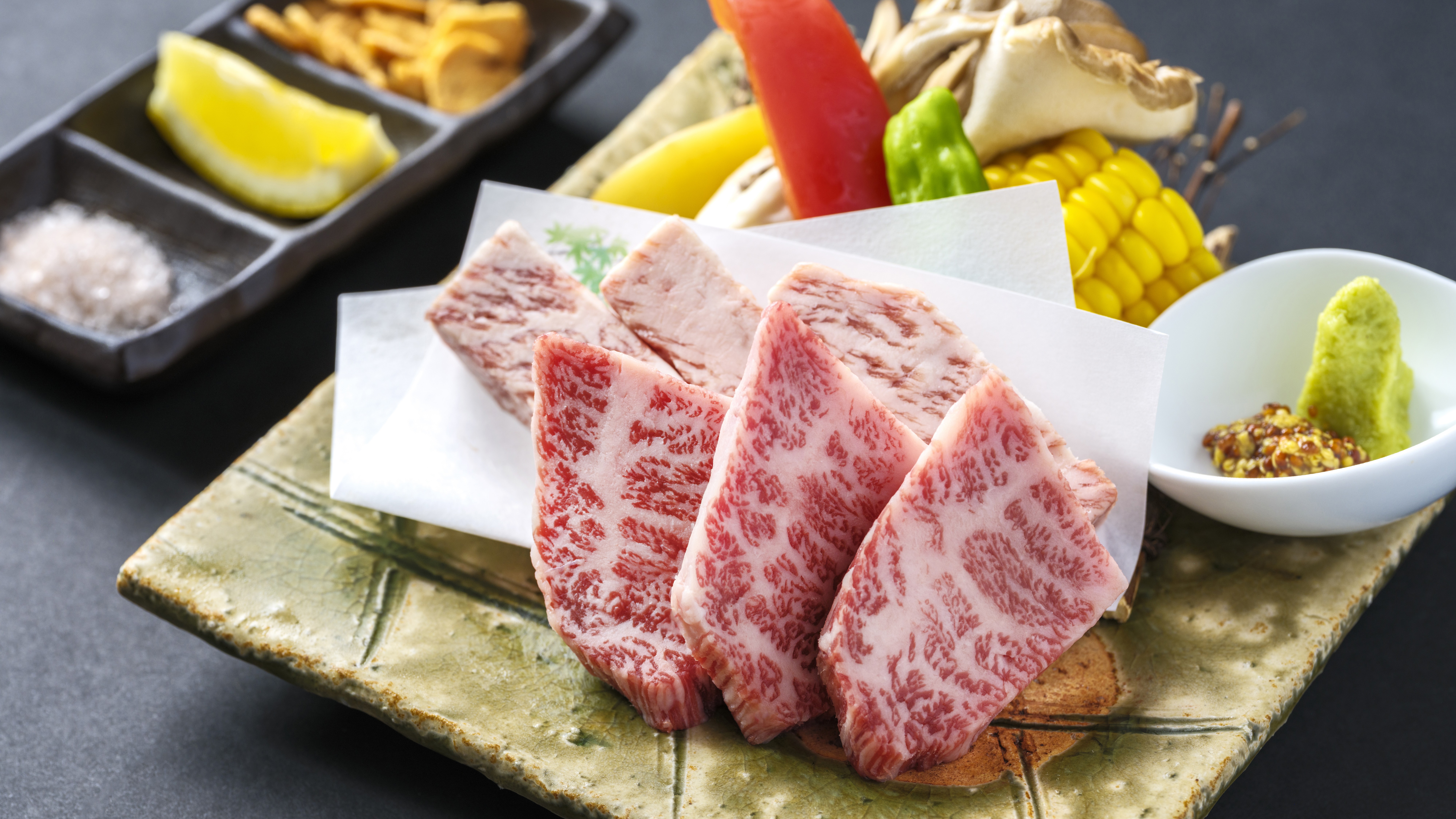 【夕食／別注】和牛食べ比べ。