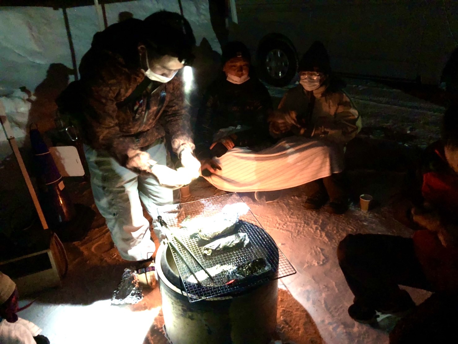 【GW期間・星空散歩＋焚き火の茶会プラン】４月３０日〜５月５日夜の体験プラン開催！焼き芋付茶会です！