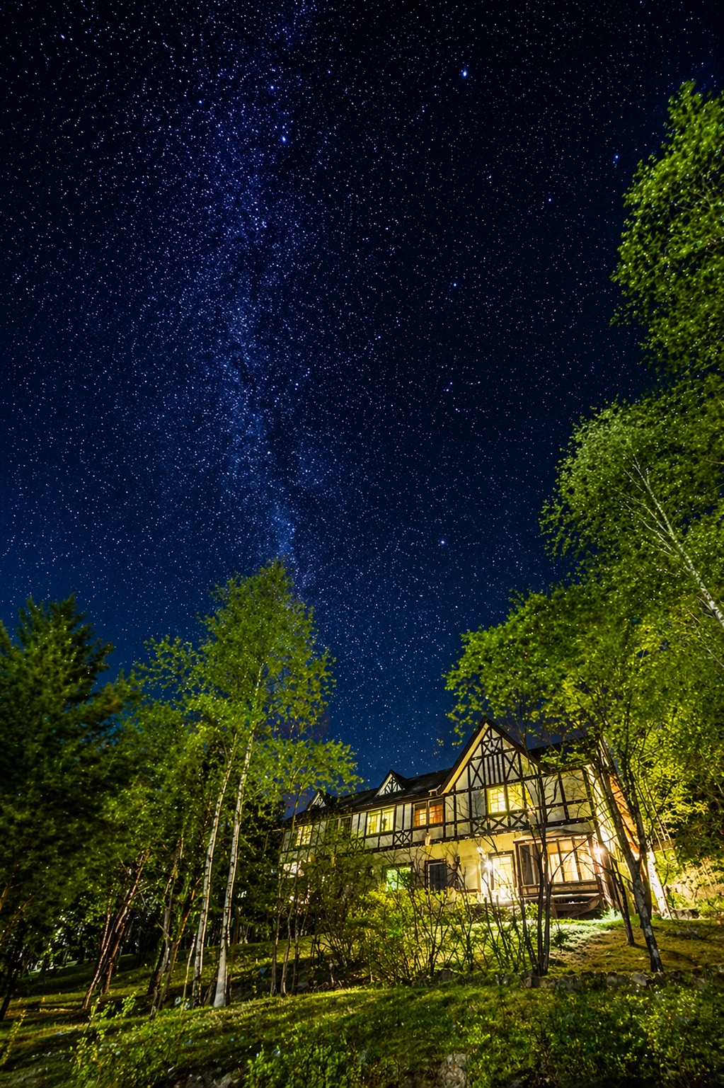 満天の星空