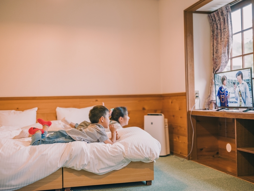 【お子様歓迎】夕食無し・朝食付きプラン☆貸し切り風呂付19時〜21時☆【ファミリープラン】