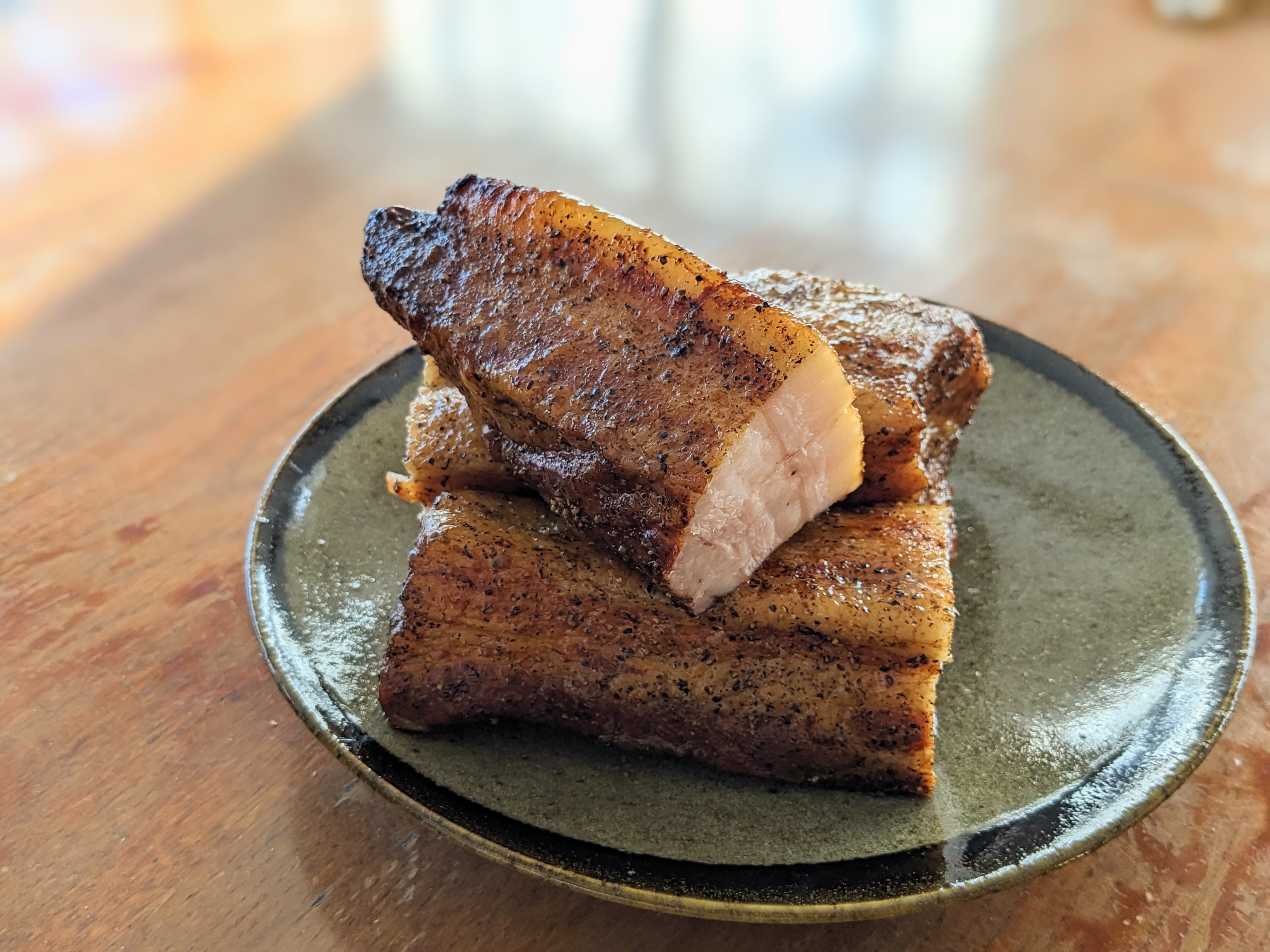 クレールの自家製ベーコン