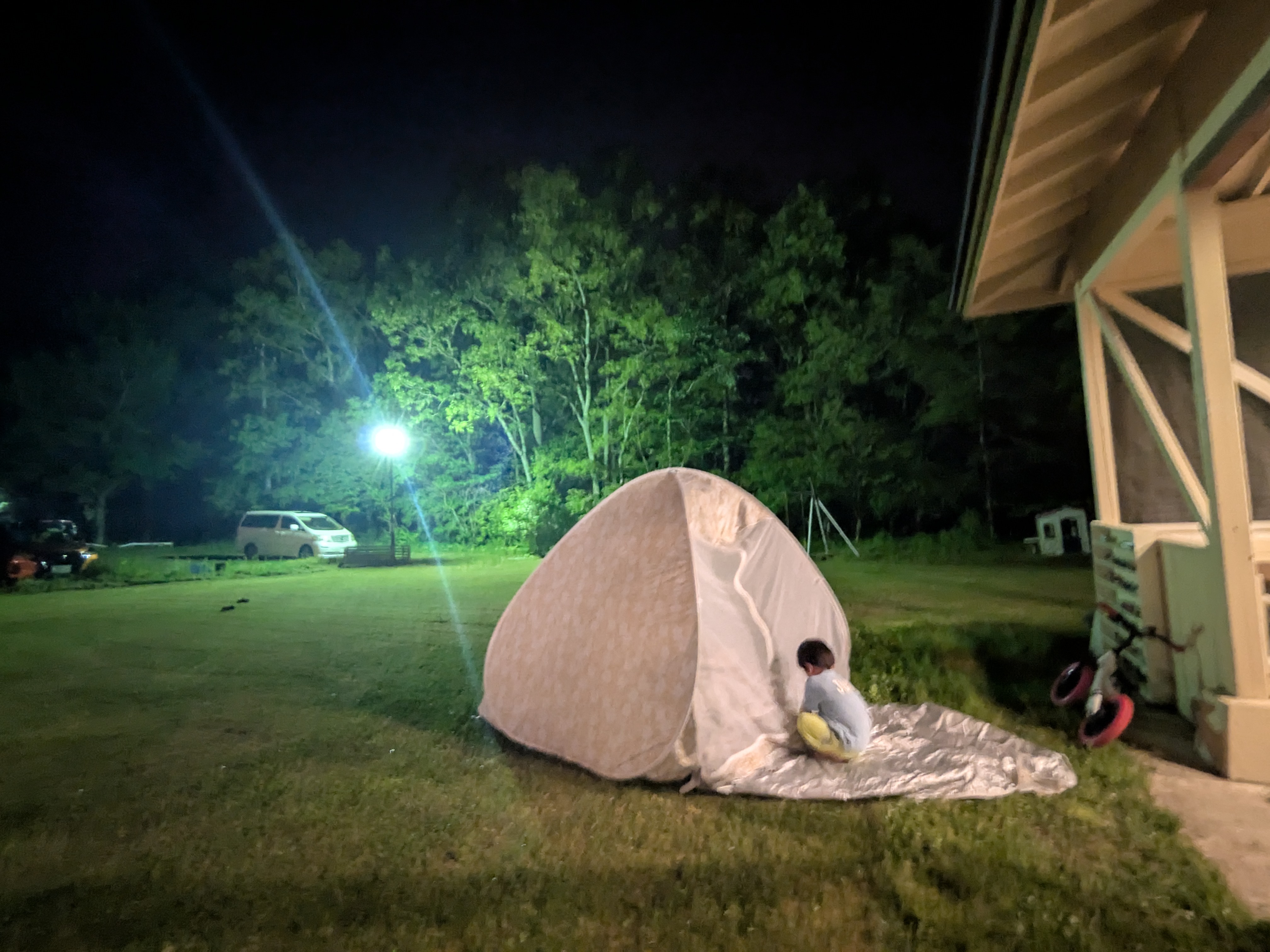 テントの持ち込みも♪