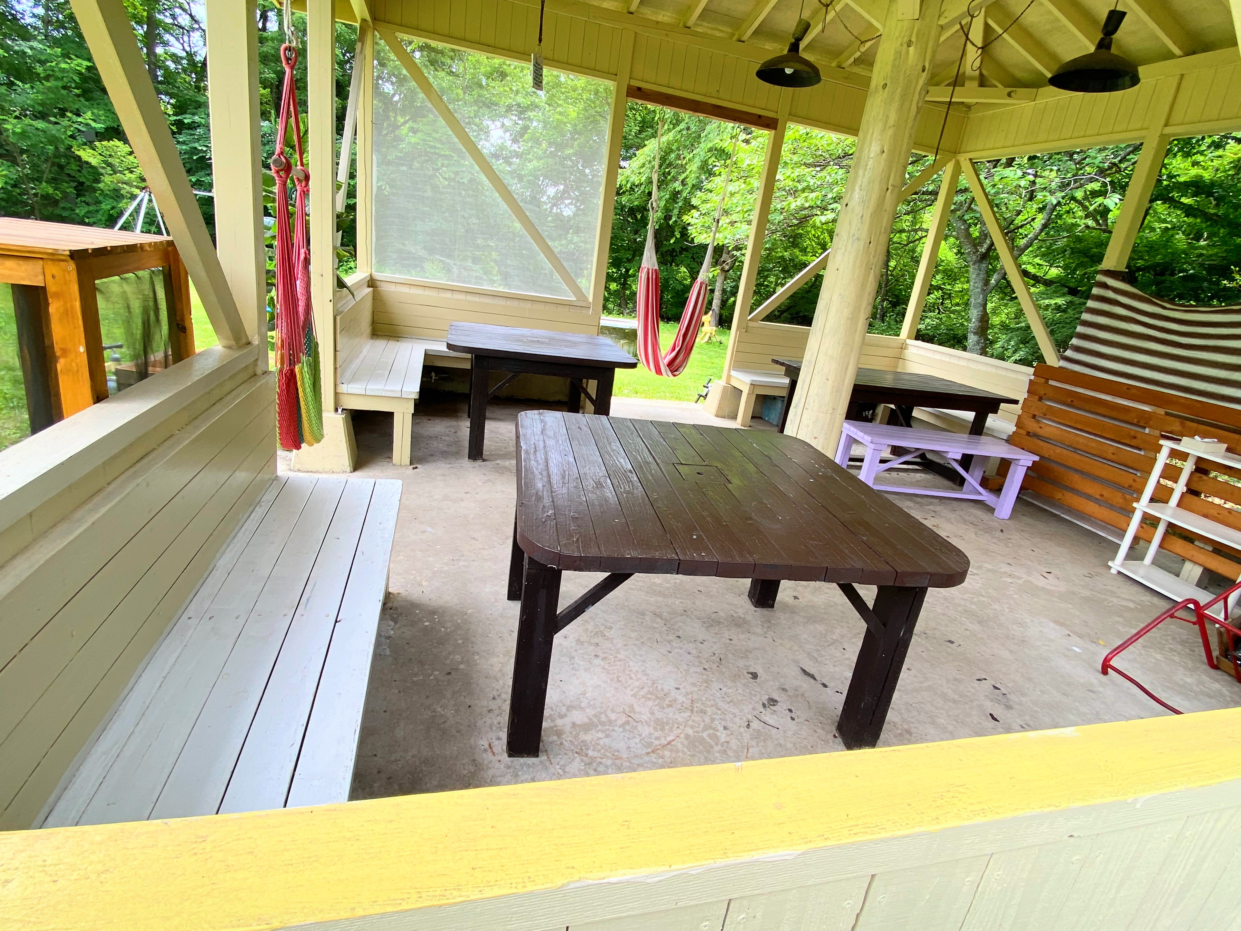 夏はこちらでバーベキュー♪