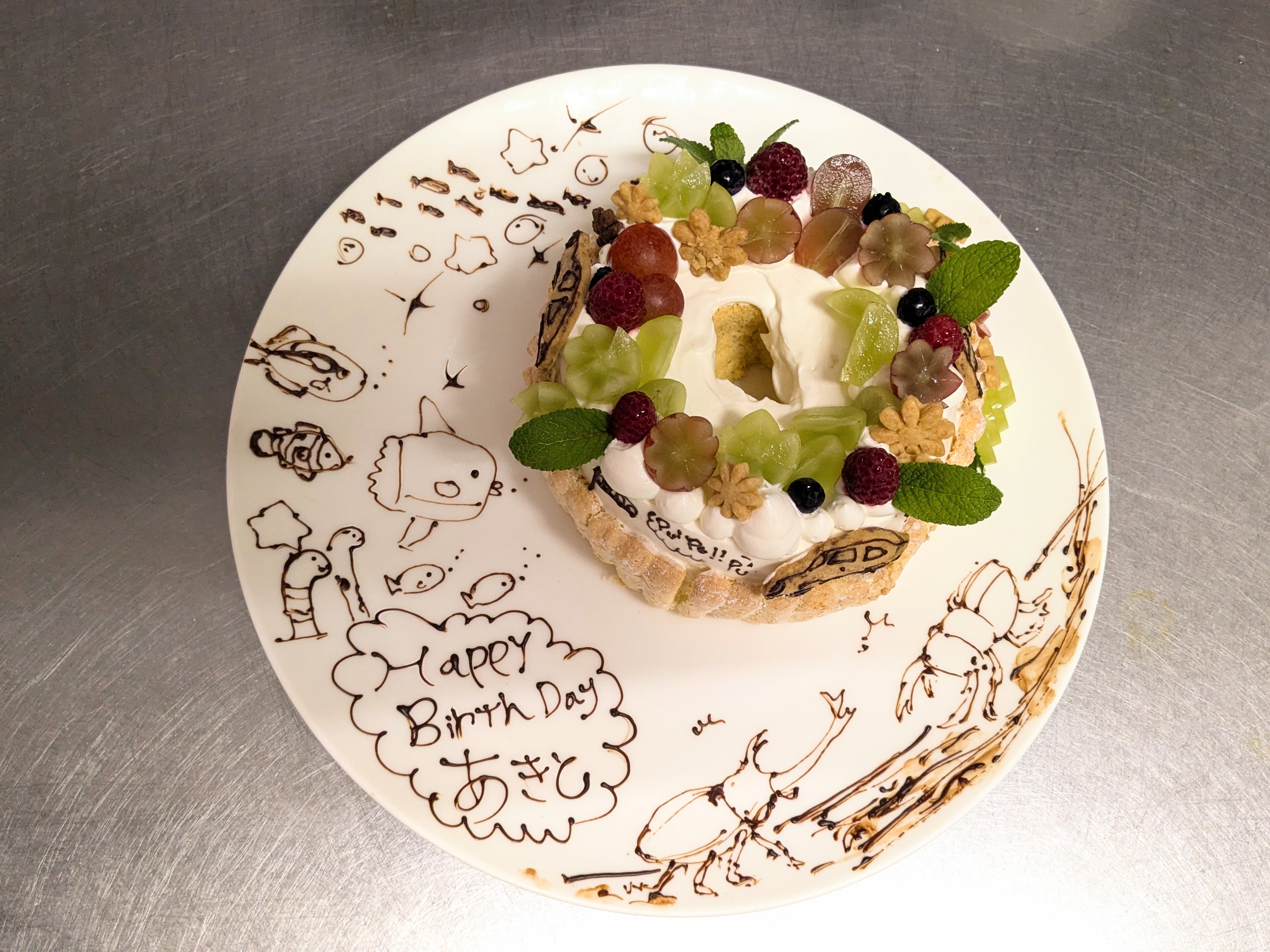 バースデーケーキ『好きなものたくさん』