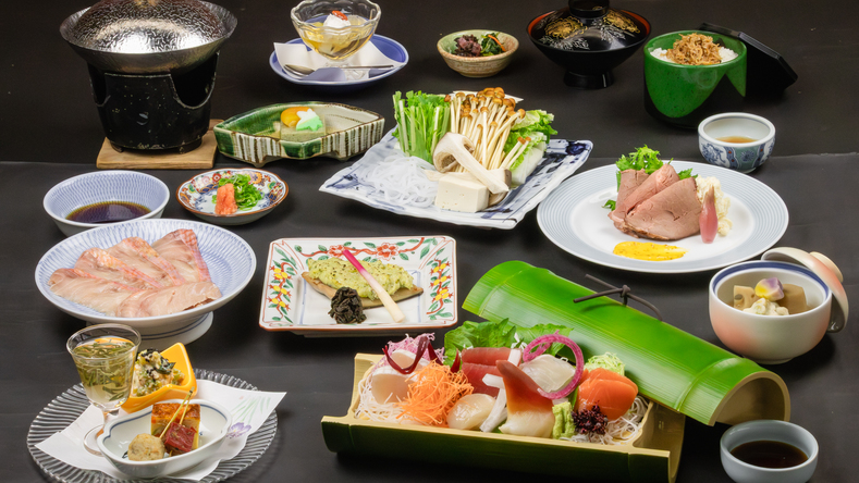 【金目鯛のしゃぶしゃぶ】記念日・お祝いにもお薦め◆今回の旅行はワンランク上のお楽しみを湯河原温泉で♪