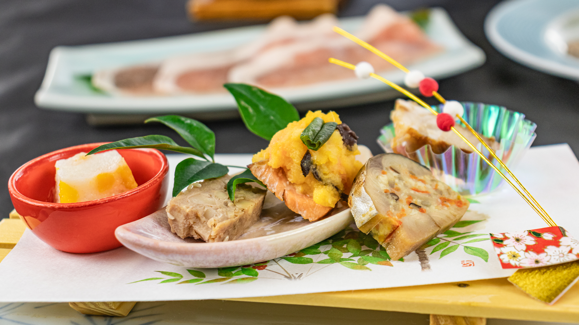 2026年1月2月《お献立の一例》前菜♪