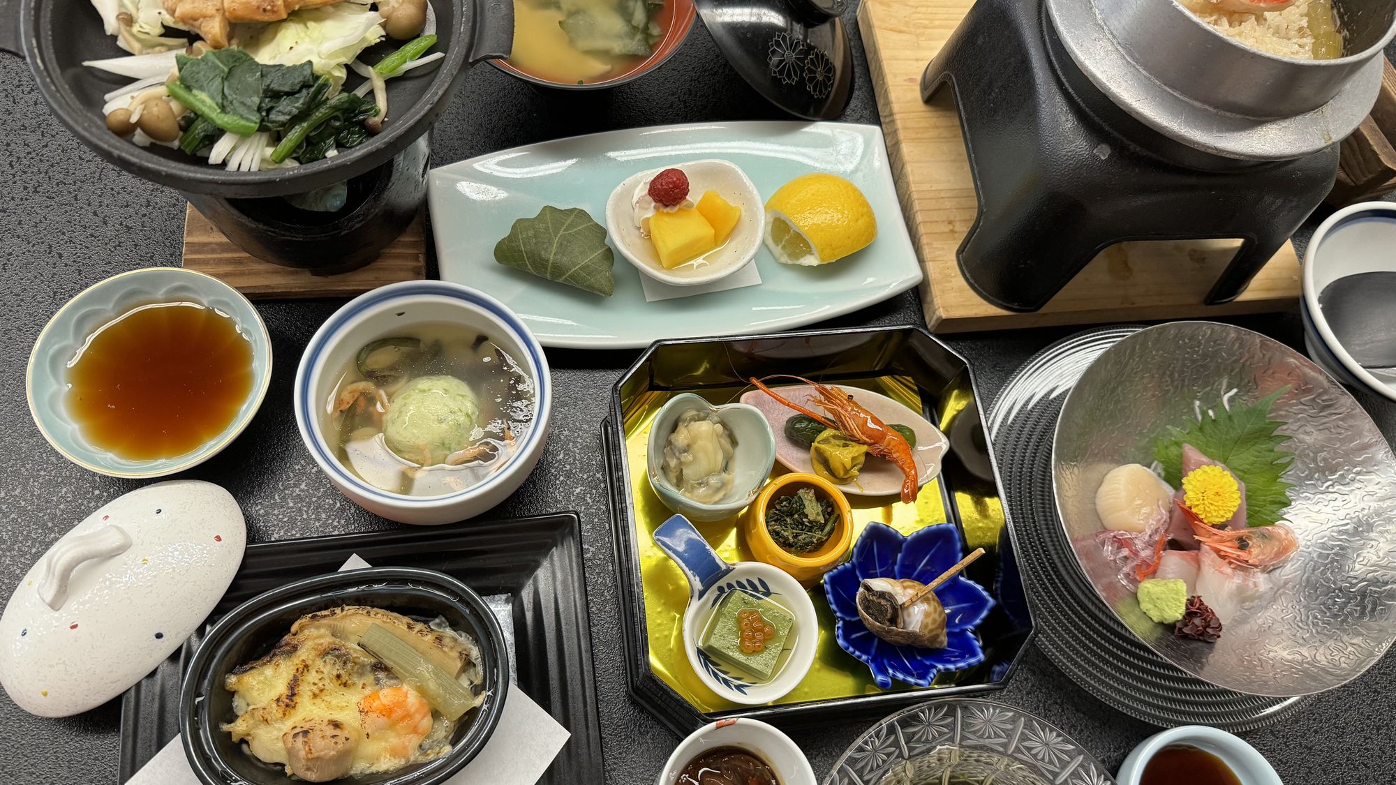 《お献立一例》料理長自慢の逸品をご用意しております♪