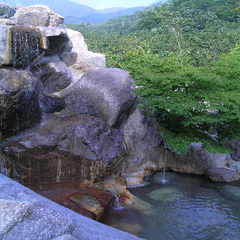 大露天風呂（夏）