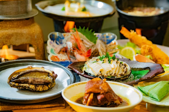 ＜南三陸町産天然あわびフェア＞★あわびステーキとあわびのお刺身を贅沢に食べ比べ◆現金払のみ◆