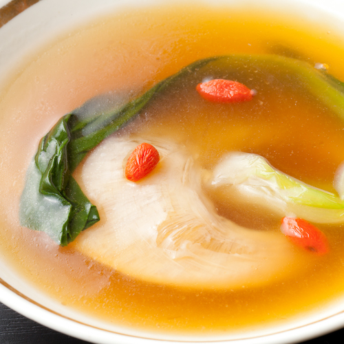 【フカヒレ姿煮】贅沢プランか別注でお楽しみいただけます。