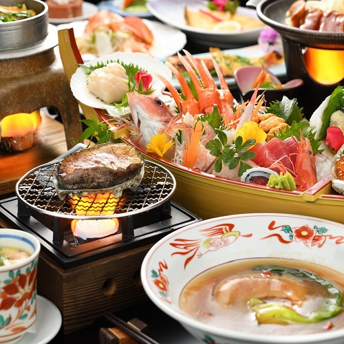 地物三陸天然アワビに気仙沼産フカヒレ姿煮♪