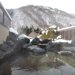 ★露天風呂_雪見