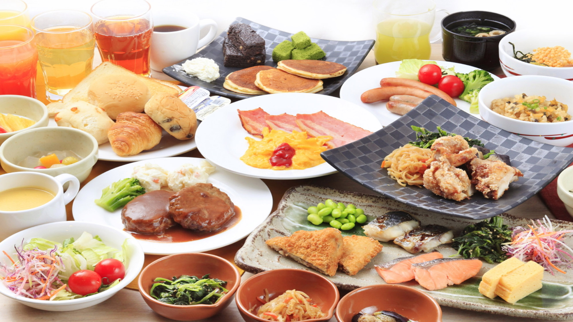 2024年4月17日朝食分よりバイキング朝食再開！　無料ドリンクバー付き！