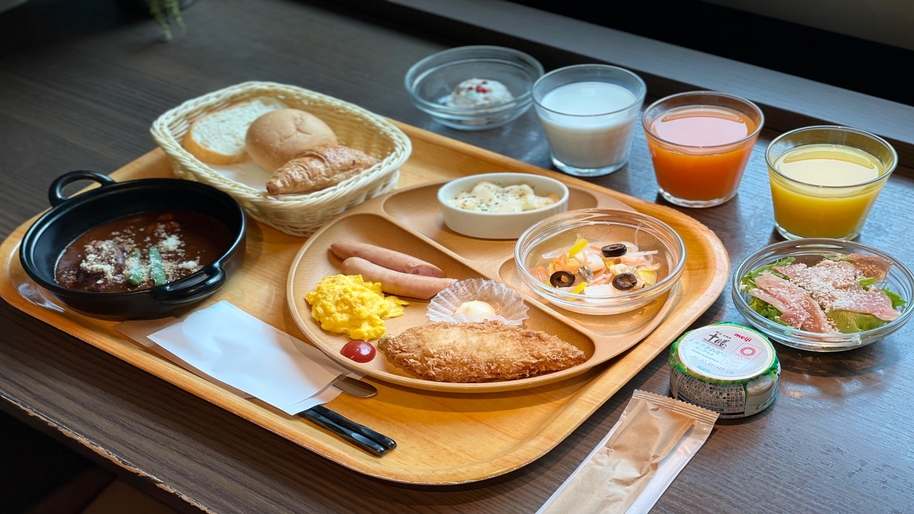 ◆朝食プレート（一例）