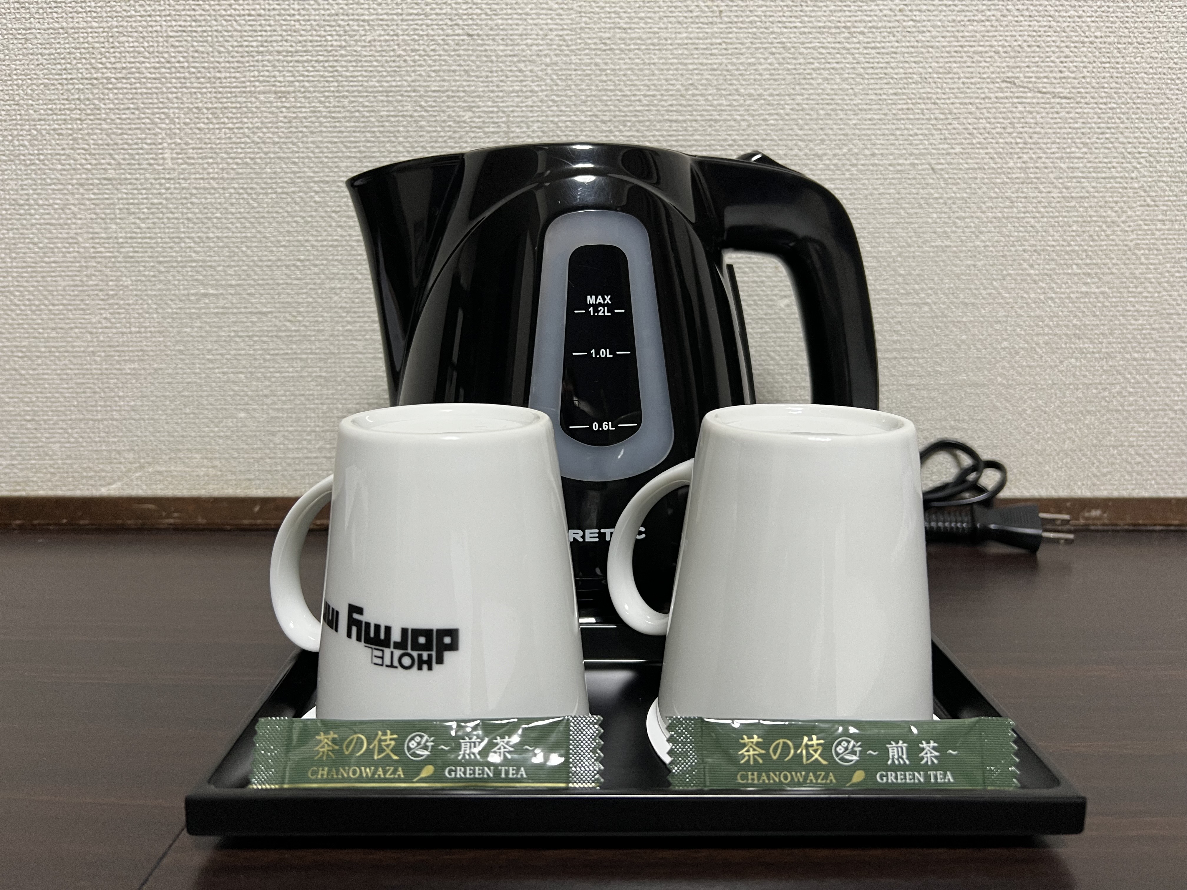 ◆客室備品　電気ポット・マグカップ