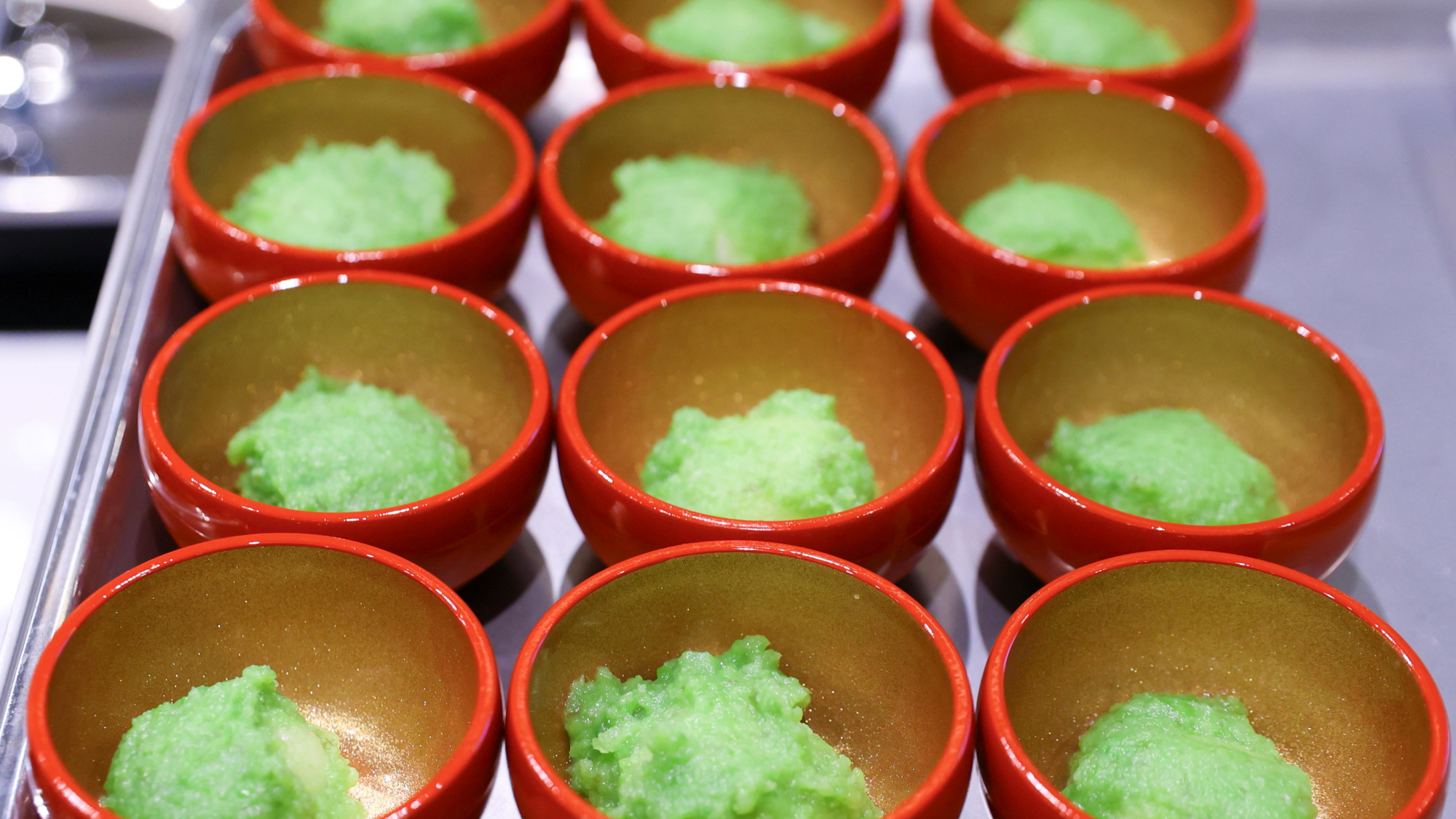 ◆朝食　ずんだ餅