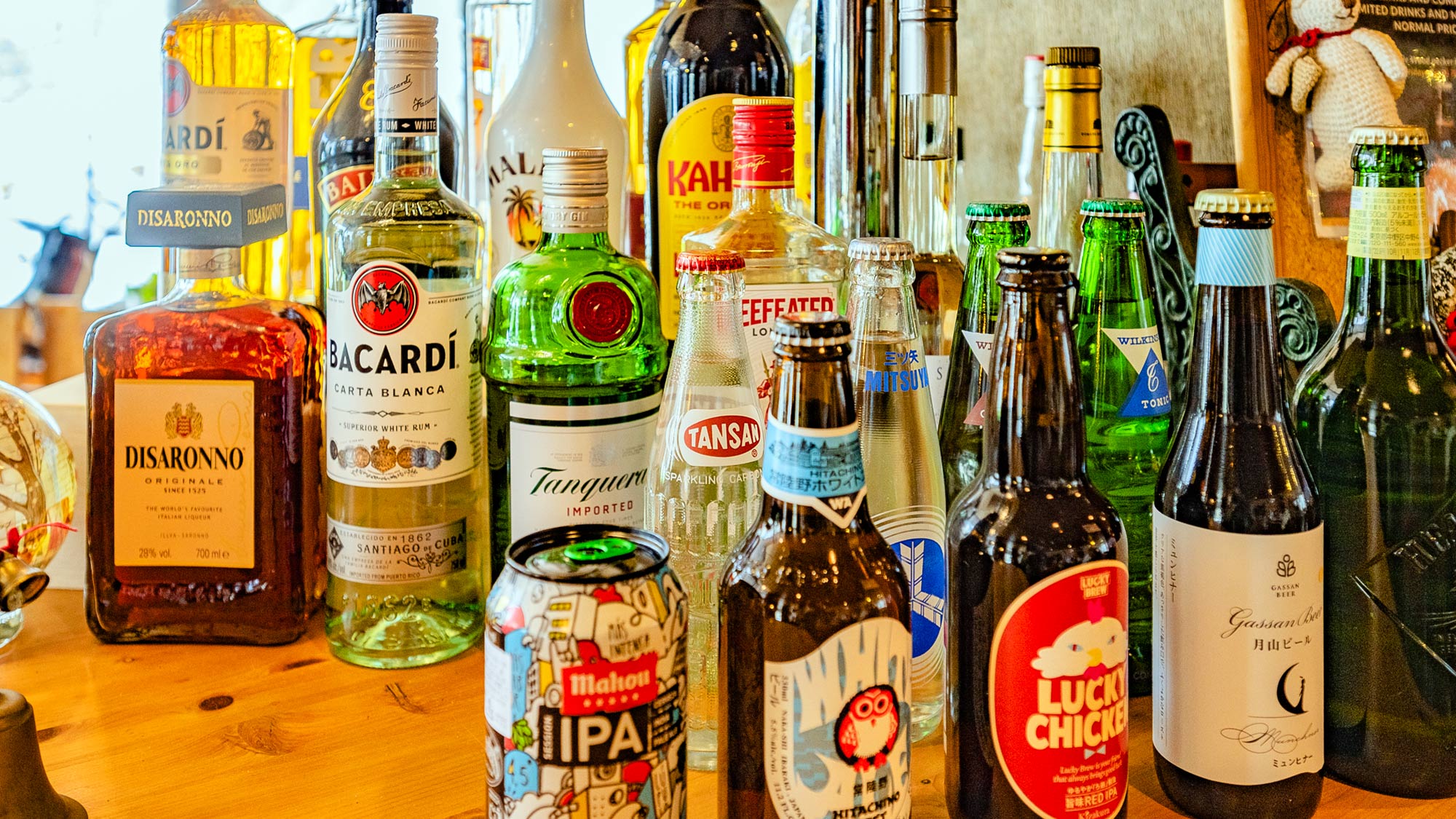 ・【バー】地酒も！豊富なラインナップのバー