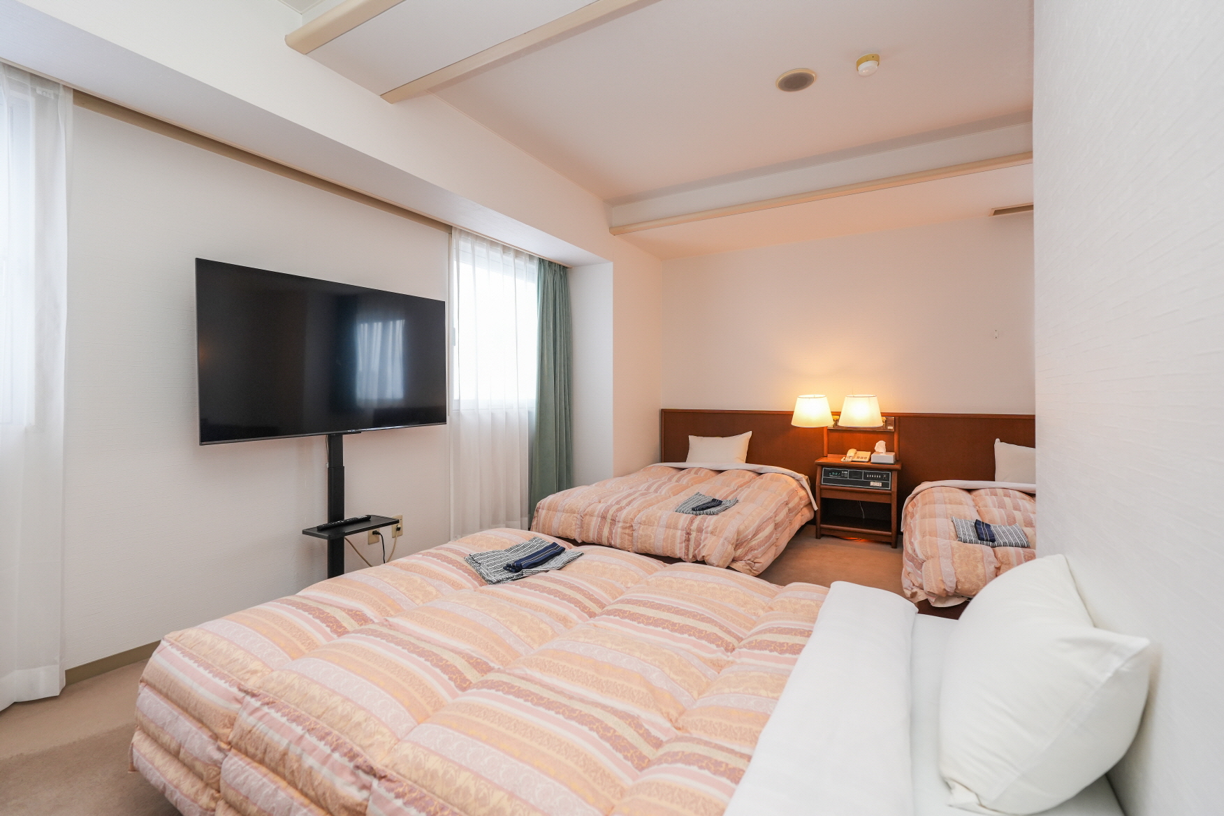 34平米デラックストリプル