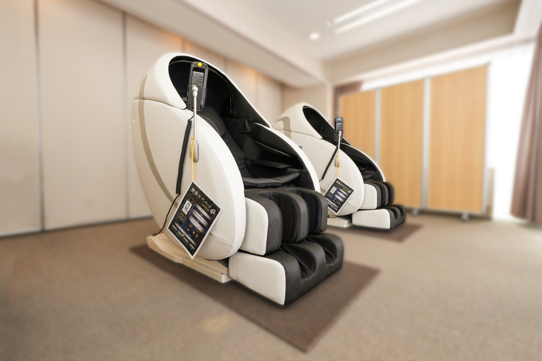 1回12分300円｜マッサージチェア