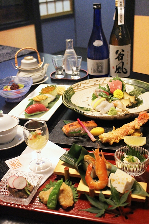 【観光・夕食・朝食付】石巻の豪華な「食」を満喫！　和食コース