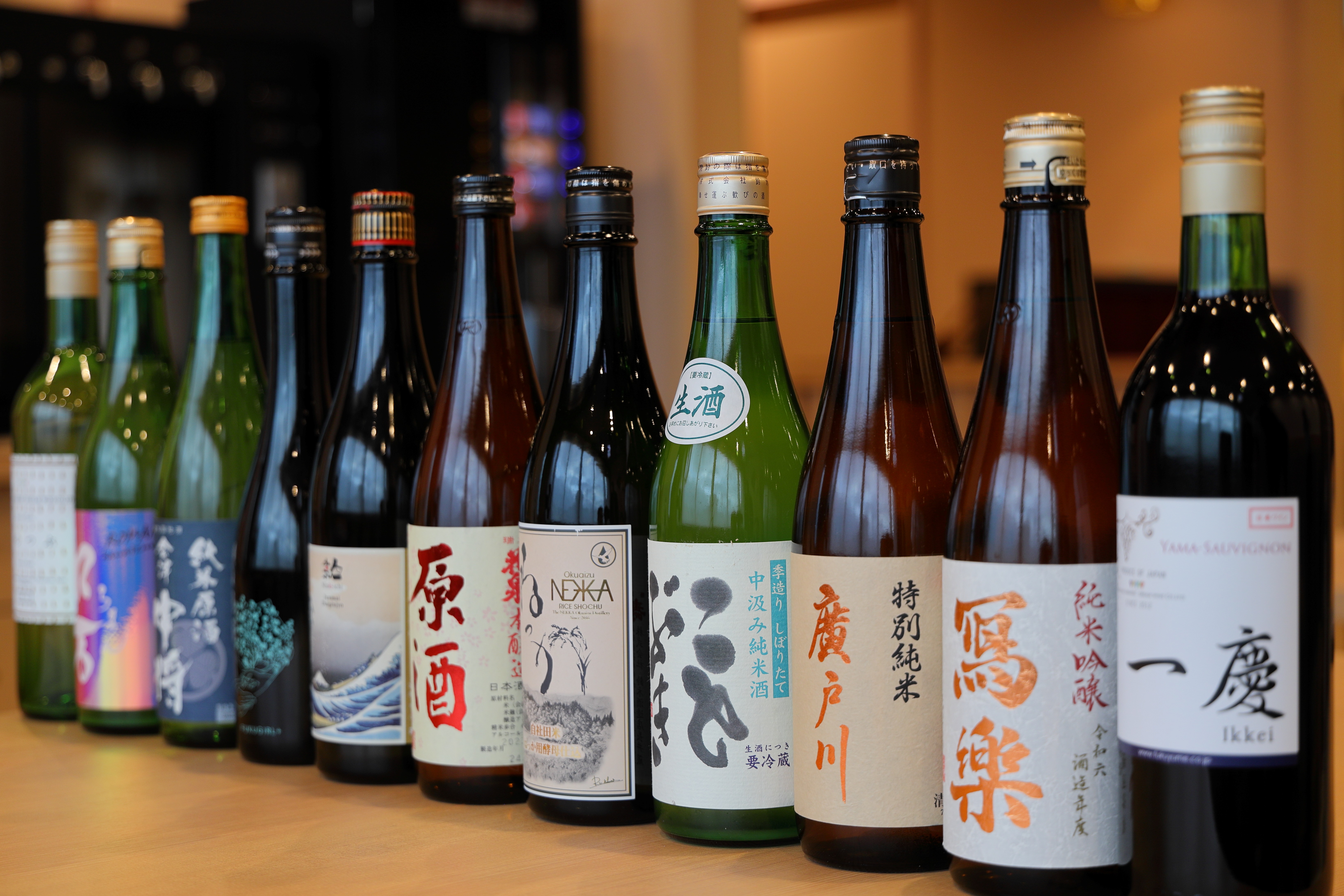 福島県産の日本酒やワイン