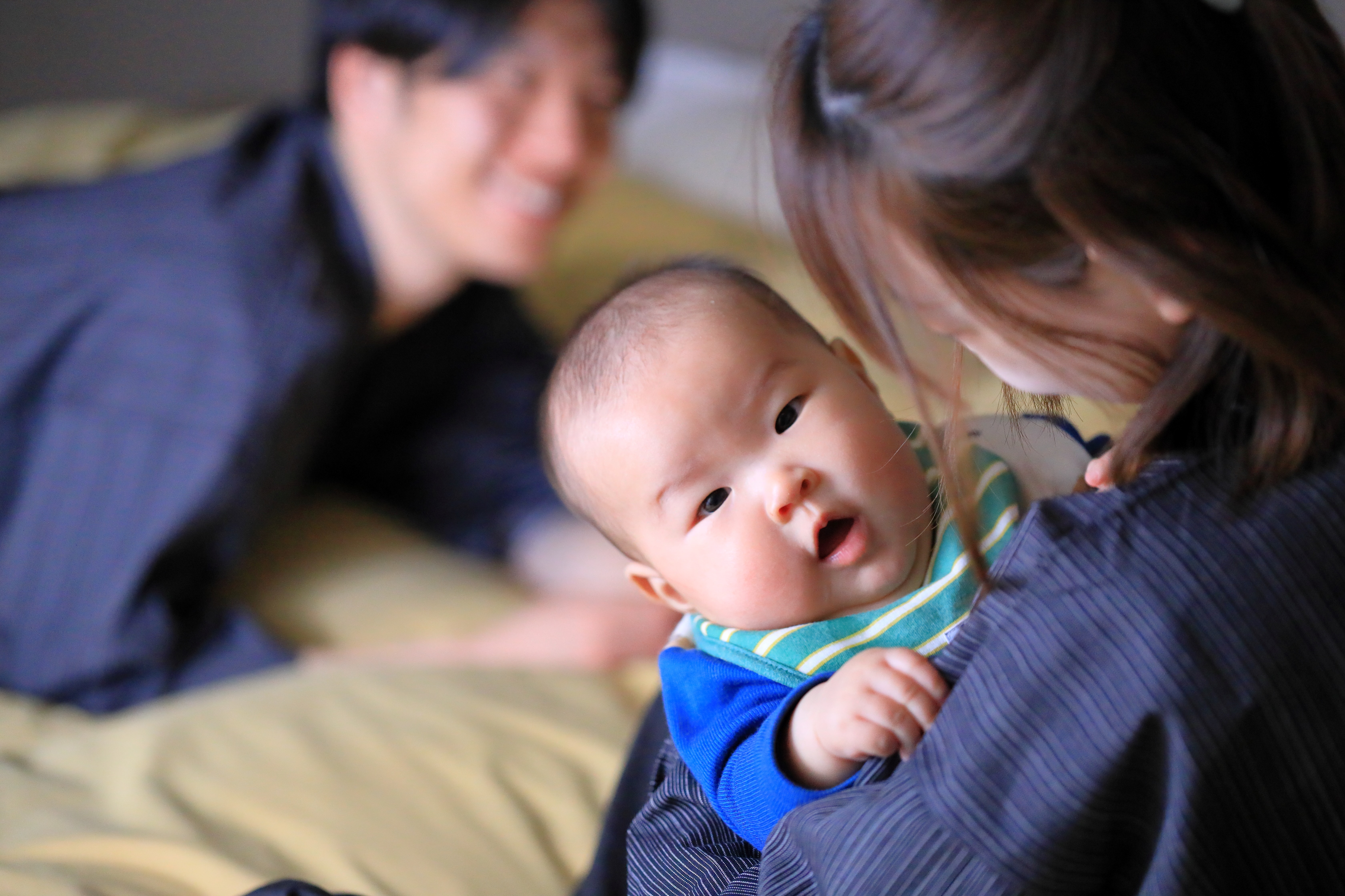 赤ちゃんも安心してお泊り