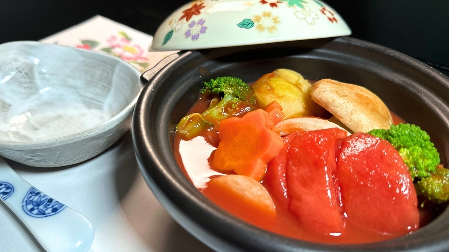【山の恵み×和イタリアン】トマト鍋×わさびパスタ＋アマゴ料理＆静岡産牛肉など品数充実！満点コース