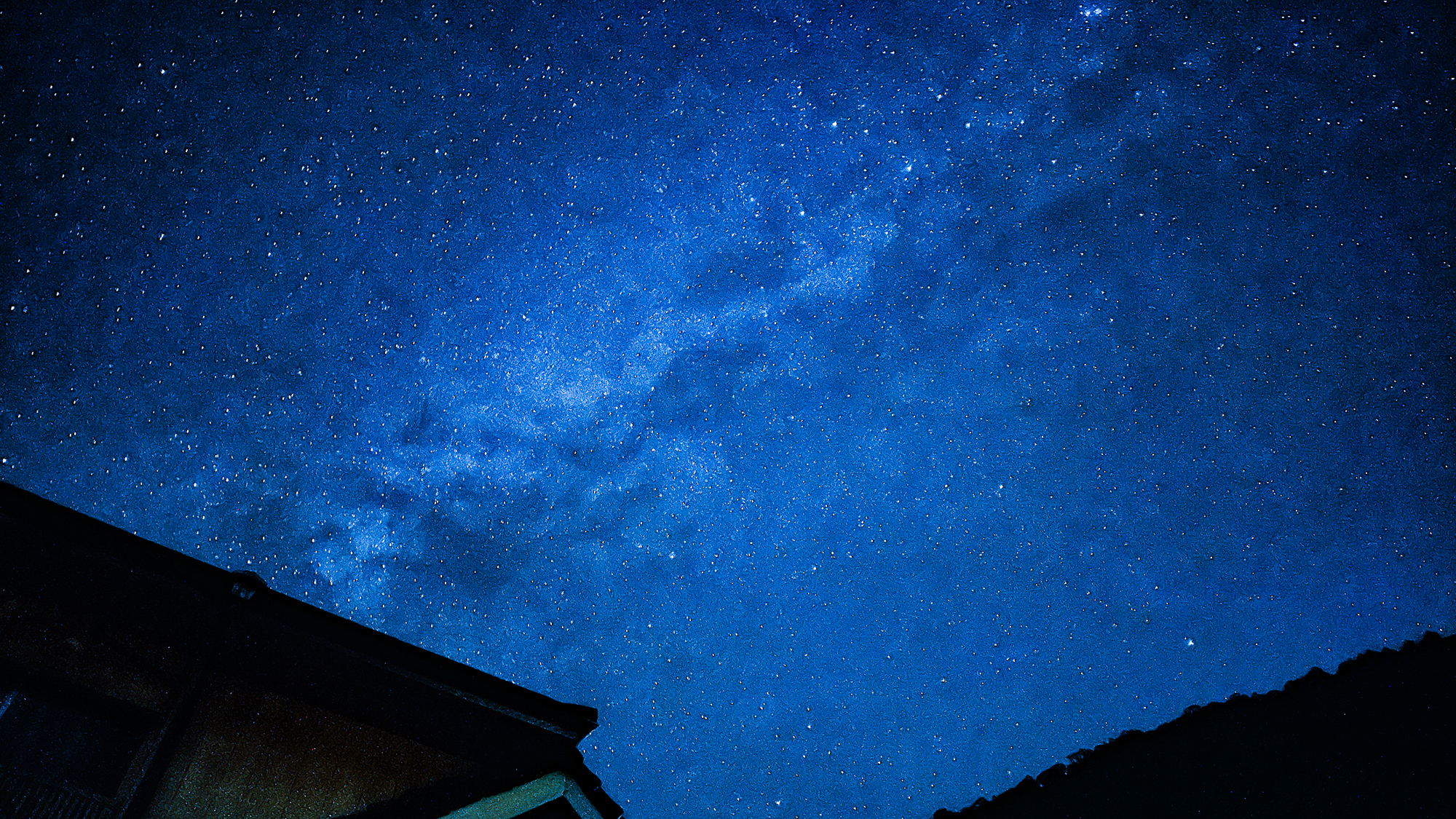 【梅ヶ島の星空】空気が澄んでおり、大光量の大きな施設も少ないため綺麗に星を見られるスポットなのです